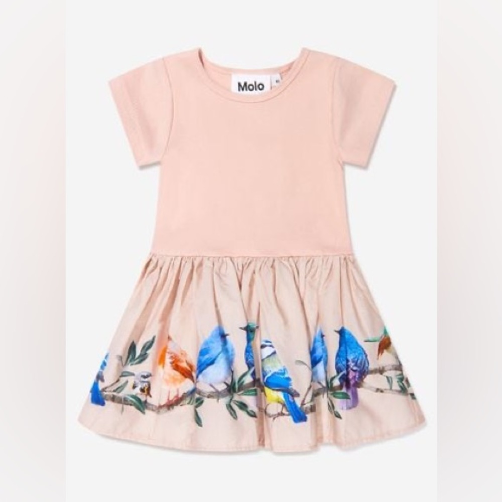 NWT Molo Baby Girl Dress 18M Pink - Picture 3 of 6